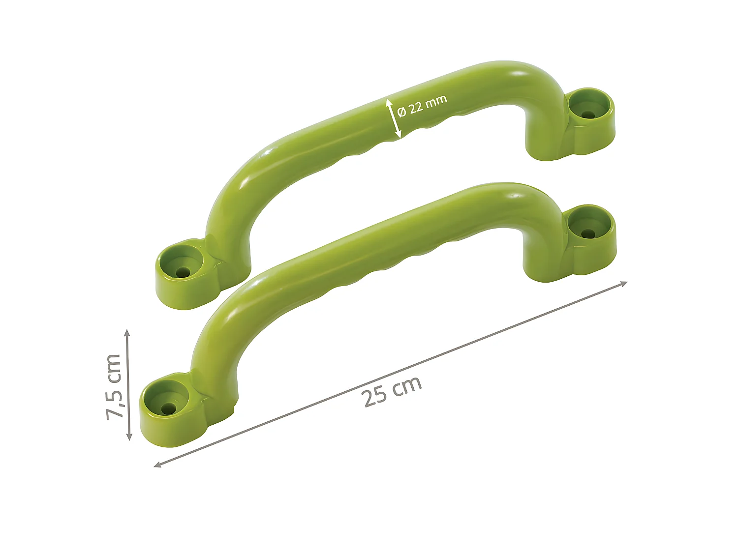 Lot de 2 poignées pour structures de jeux