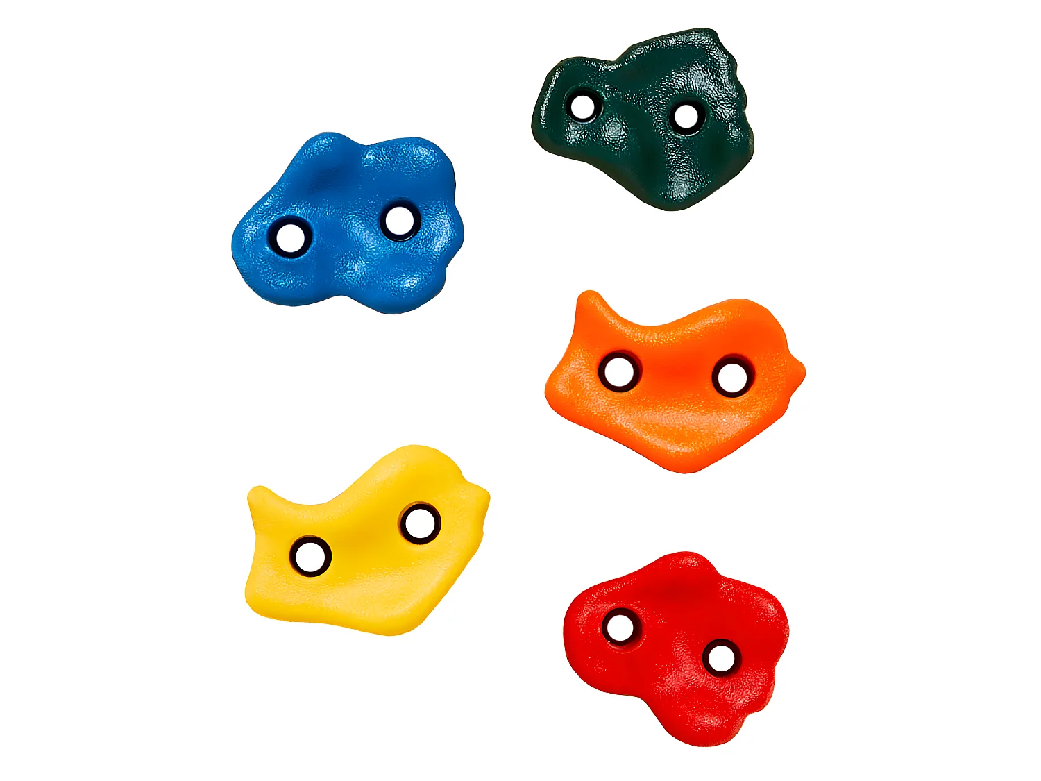 Pierres à grimper d'escalade Set de 5 pièces pour structures de jeux