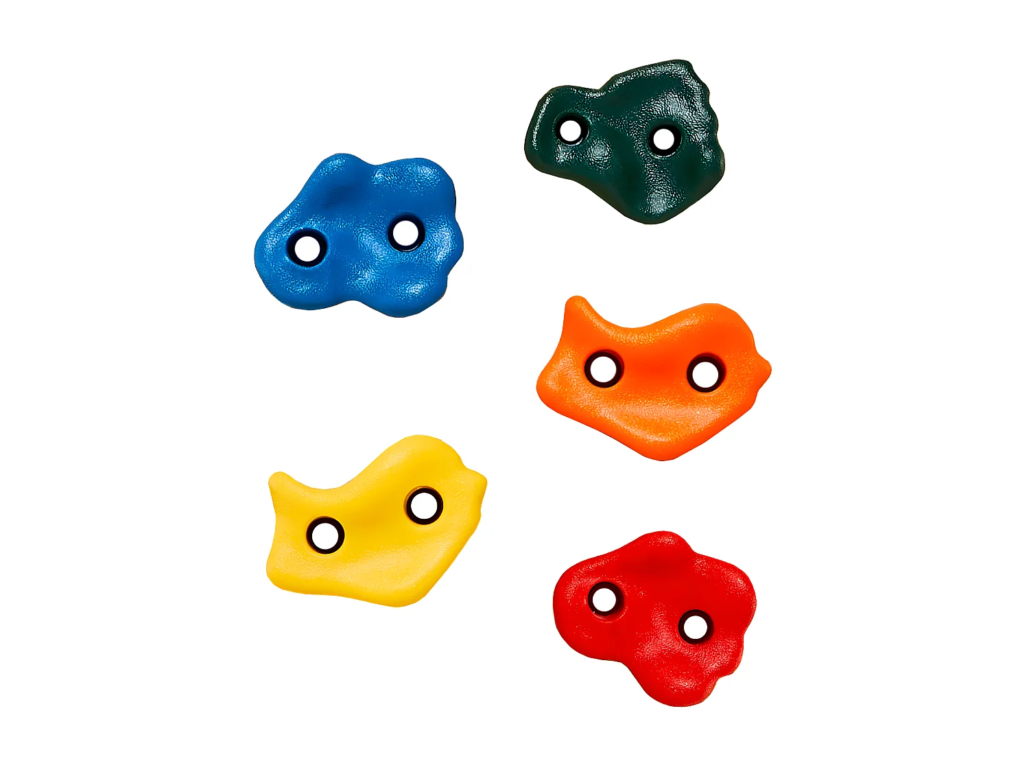 Pierres à grimper d'escalade Set de 5 pièces pour structures de jeux
