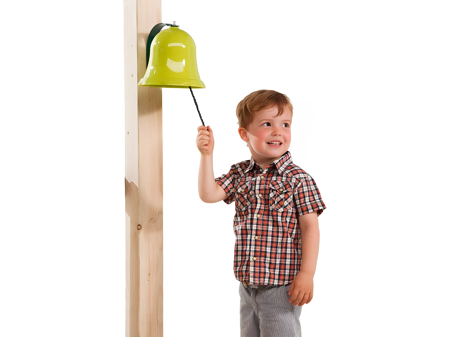 Cloche avec fixation pour enfants pour structures de jeux