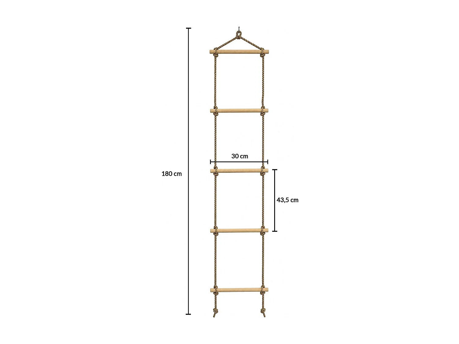KANGUI Echelle de corde pour enfants pour structures de jeux