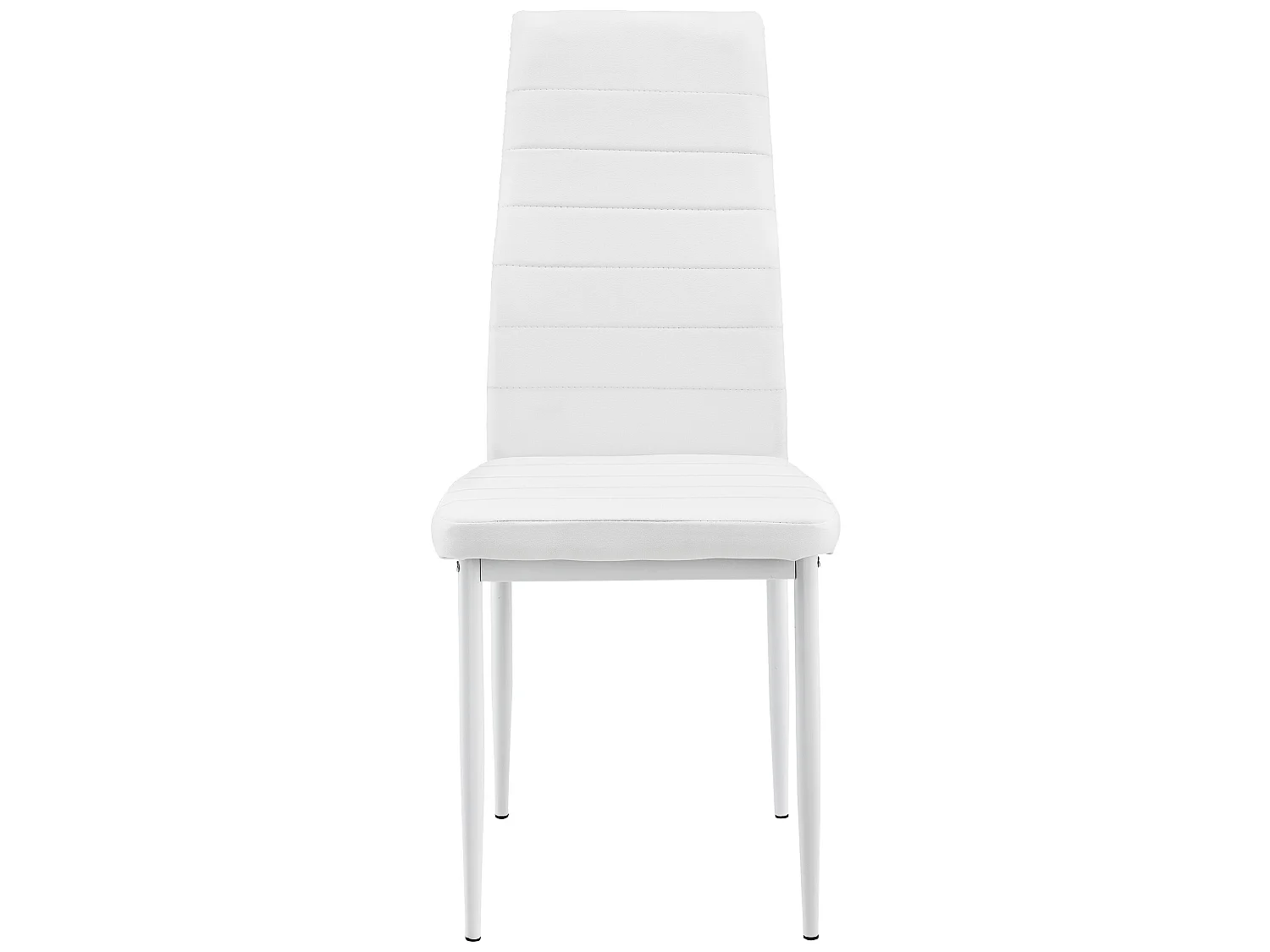 Lot De 2 Chaises De Salle à Manger Simili 96 x 43 x 52 cm Blanc [en.casa]