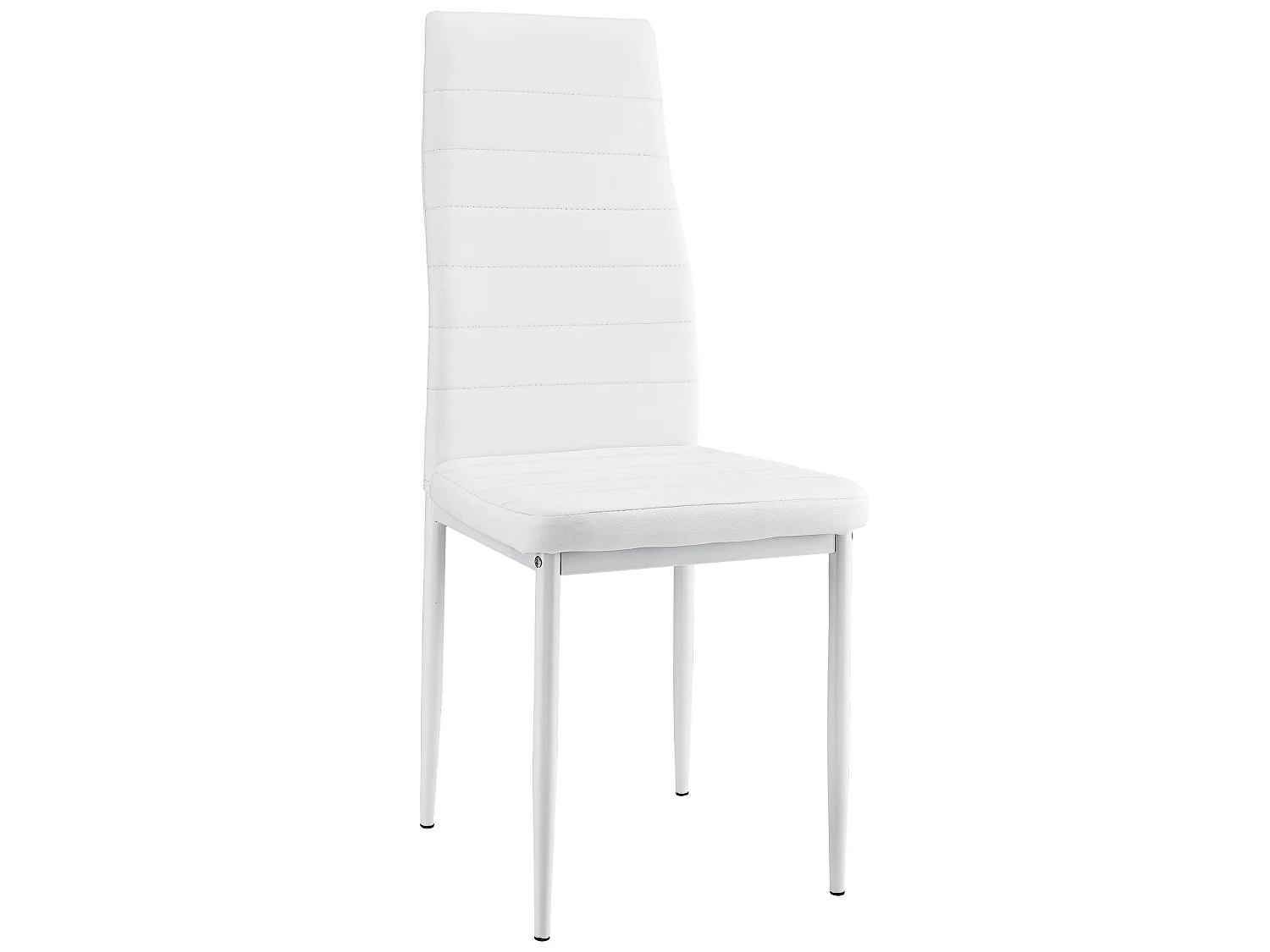 Lot De 2 Chaises De Salle à Manger Simili 96 x 43 x 52 cm Blanc [en.casa]
