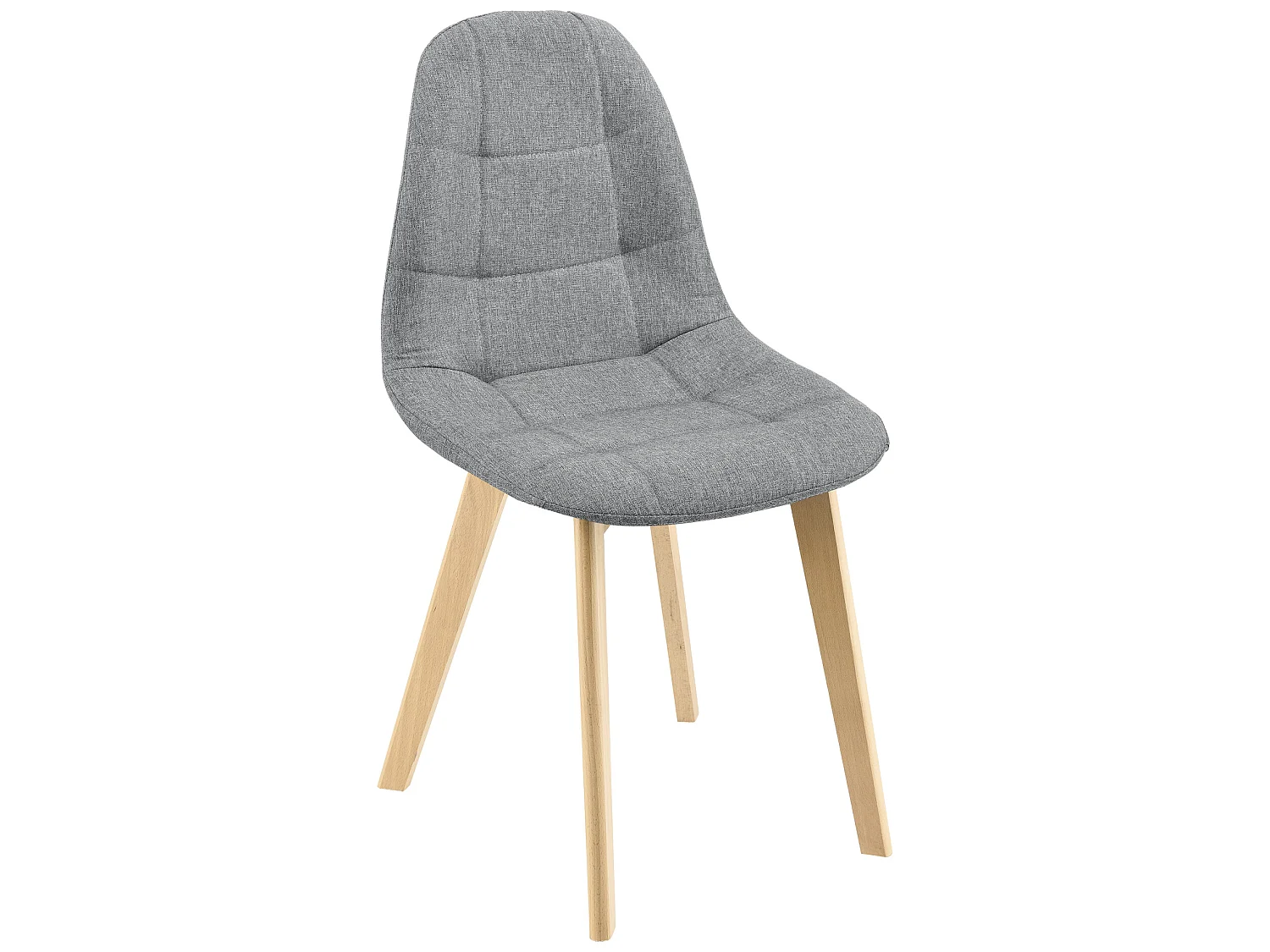 Lot de 4 Chaises de Salle à Manger Kopparberg 86 x 53 x 47 cm Gris Clair [en.casa]