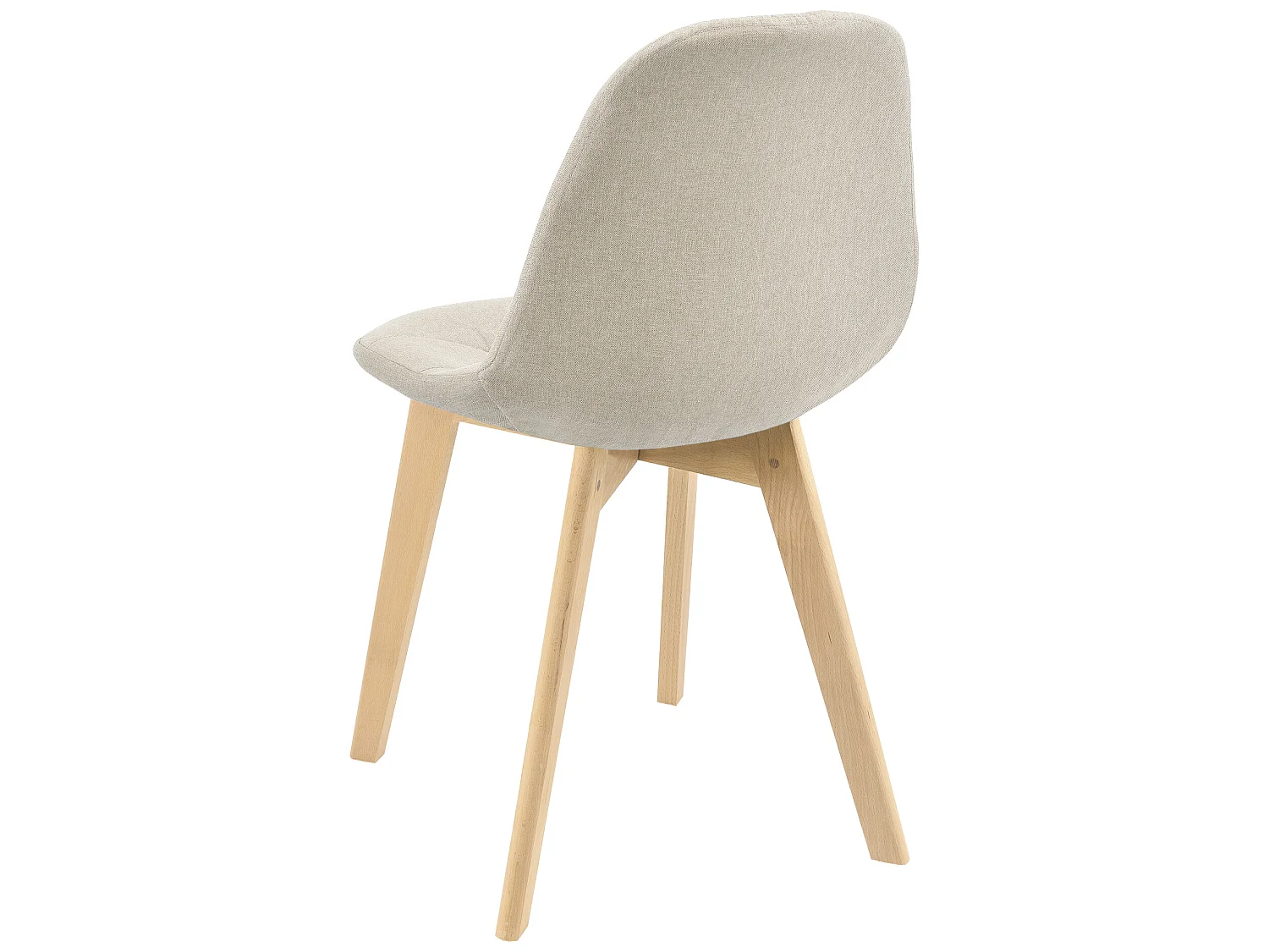 Lot de 2 Chaises de Salle à Manger Kopparberg 86 x 53 x 47 cm Beige [en.casa]