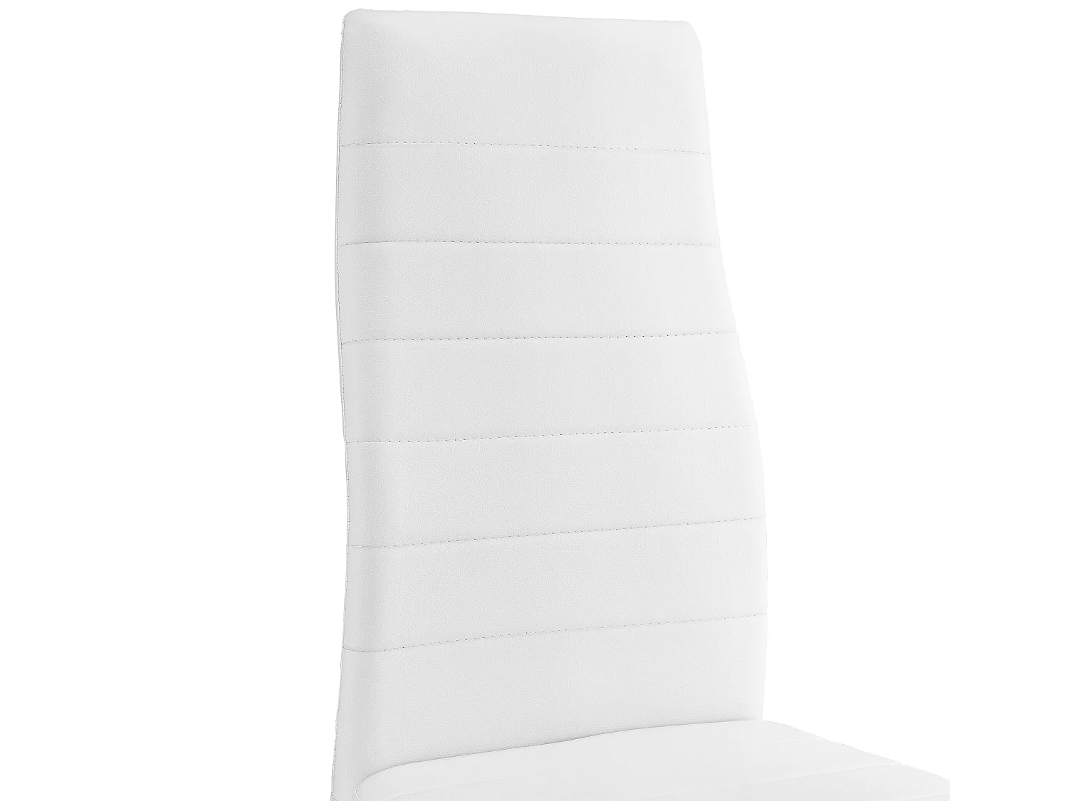 Kit de 6 x Chaises de Salle à Manger Simili 96 x 43 x 52 cm Blanc [en.casa]