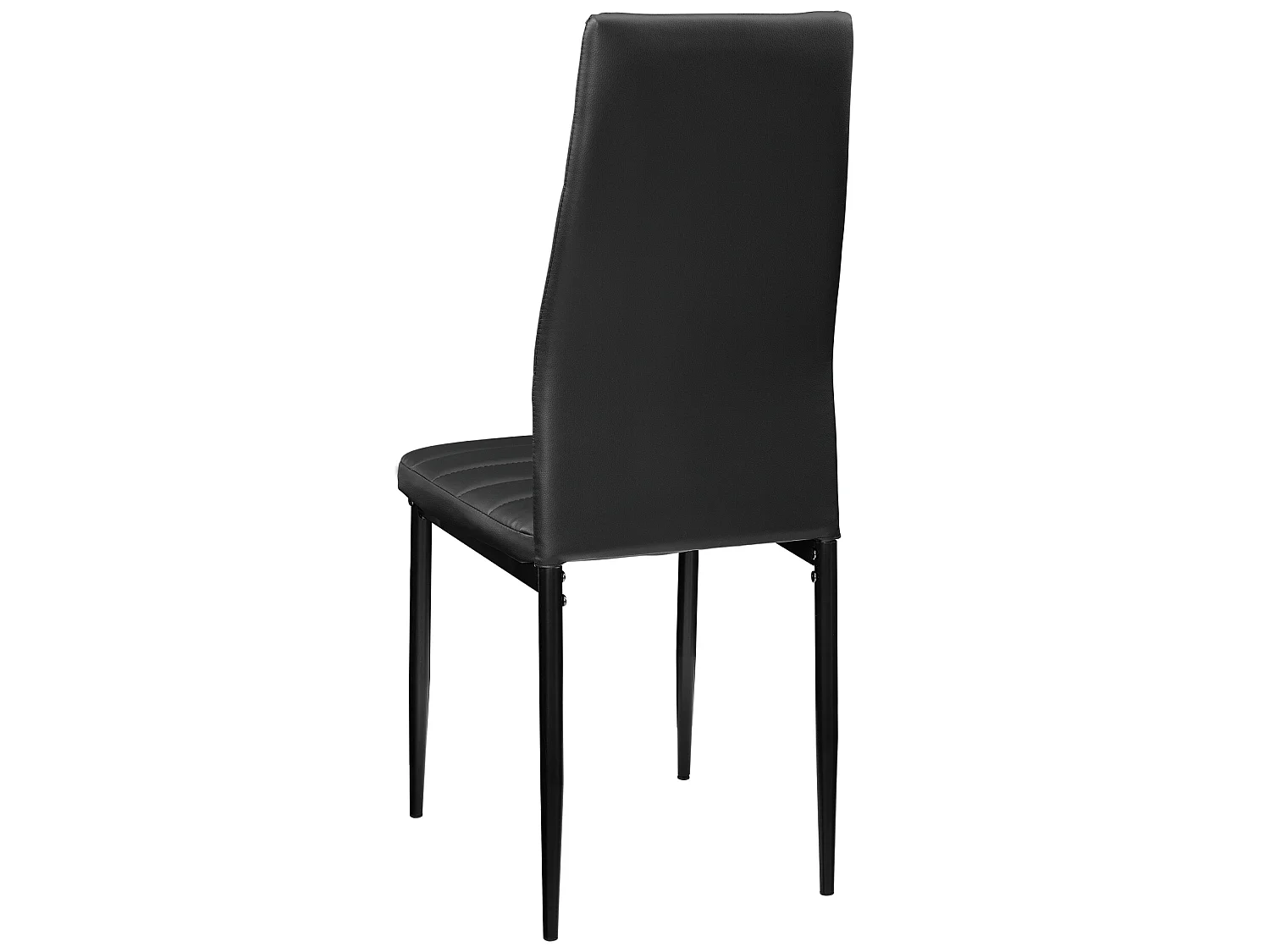 Lot De 2 Chaises De Salle à Manger Simili 96 x 43 x 52 cm Noir [en.casa]