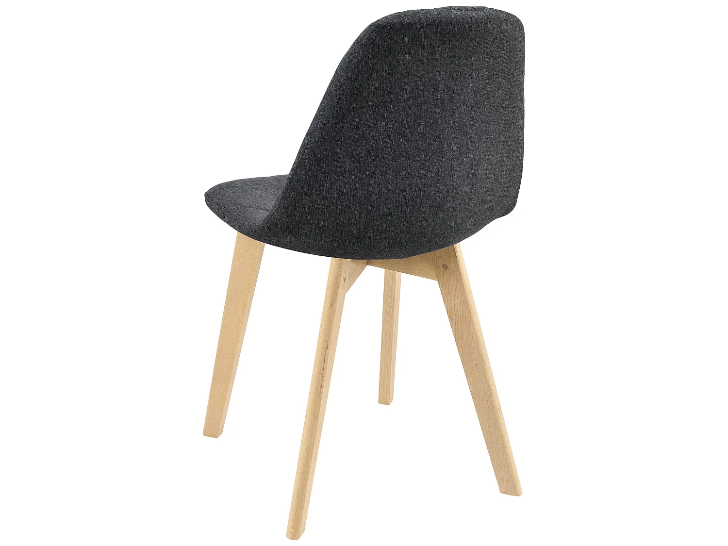 Lot de 2 Chaises de Salle à Manger Kopparberg 86 x 53 x 47 cm Noir [en.casa]