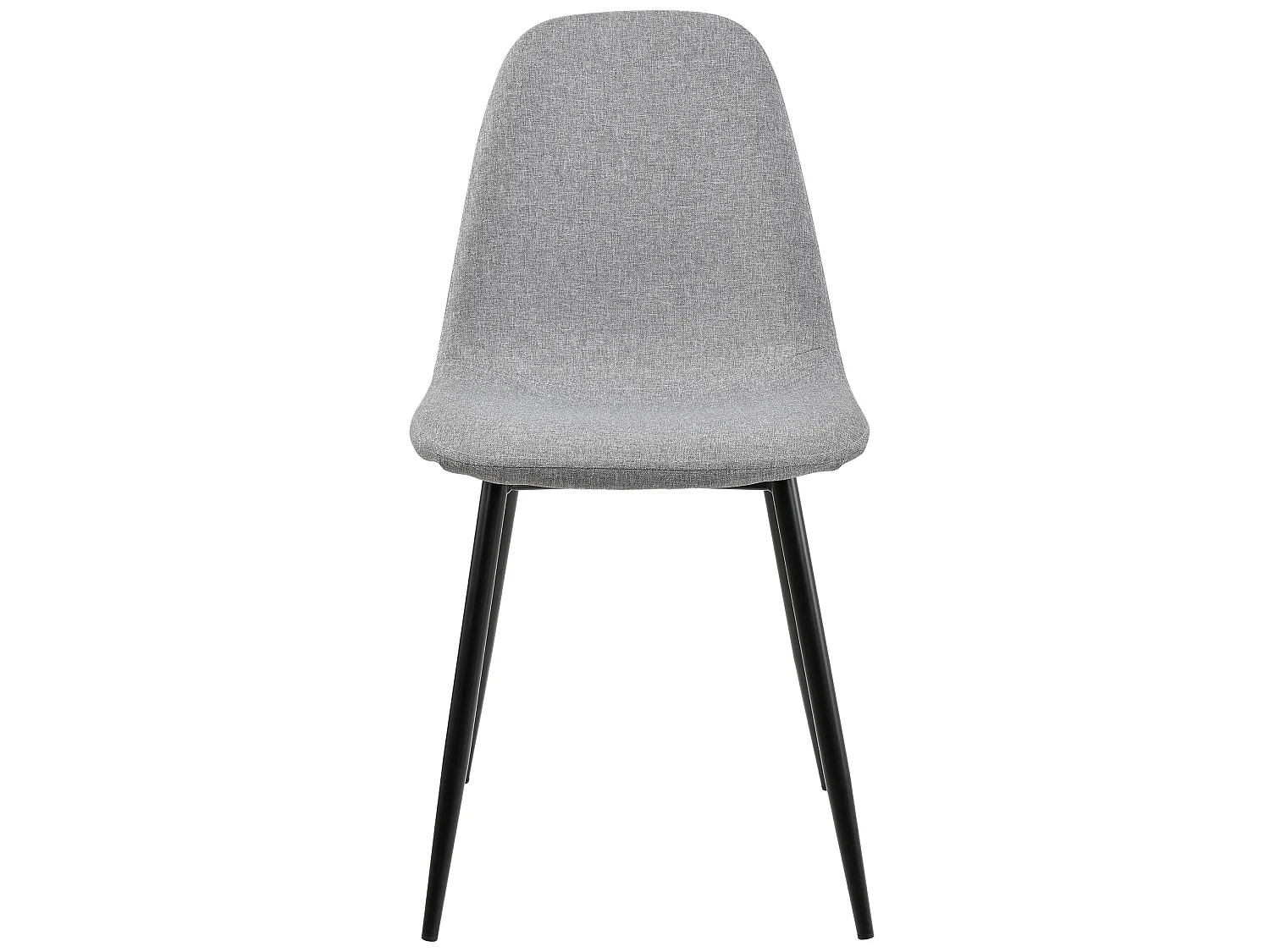Lot de 2 Chaises de Salle à Manger Kerava 86 x 46 cm Gris [en.casa]