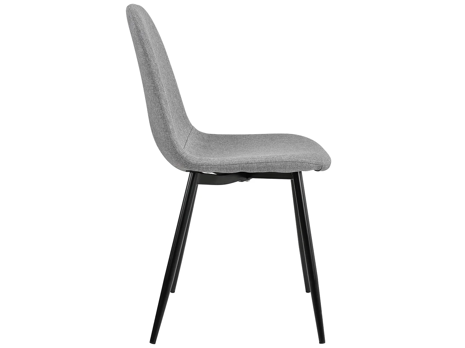 Lot de 2 Chaises de Salle à Manger Kerava 86 x 46 cm Gris [en.casa]