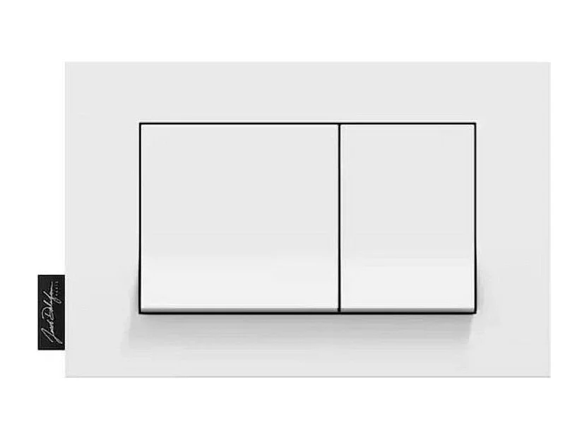 Pack WC suspendu JACOB DELAFON Terrace+ bâti-support + plaque Blanc brillant