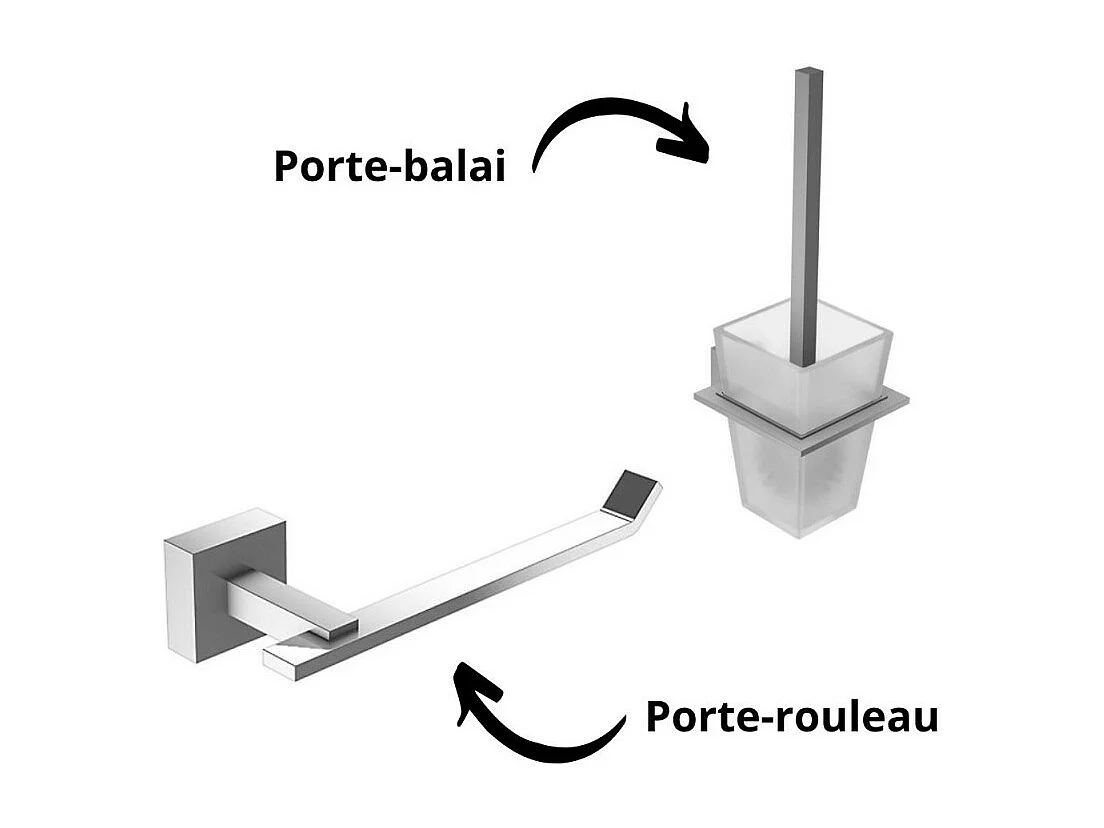 Pack WC suspendu sans bride JACOB DELAFON Struktura+ bâti-support + plaque Chrome + accessoires