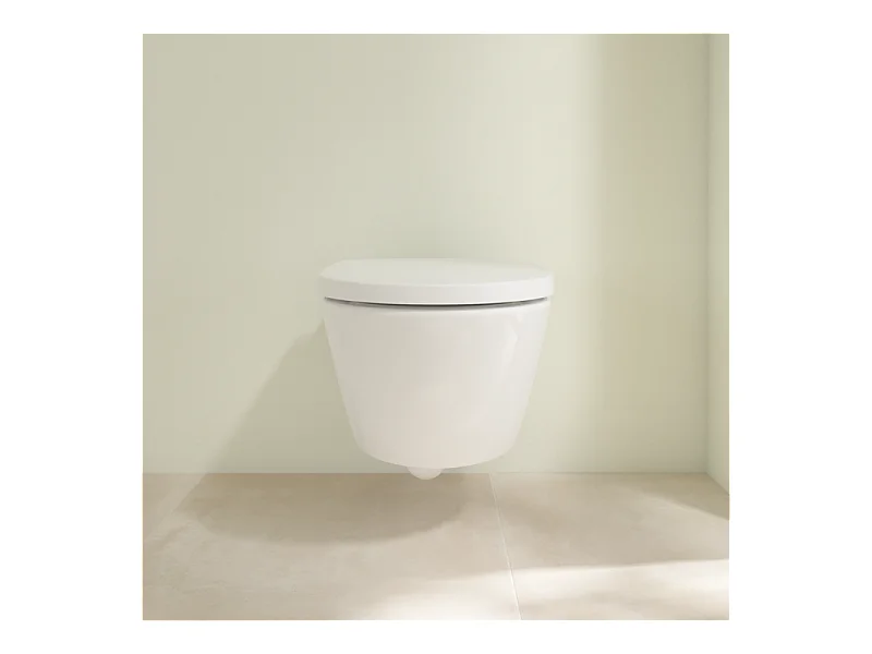 Combipack modèle suspendu VILEROY ET BOCH Subway 3.0 TwistFlush blanc CeramicPlus