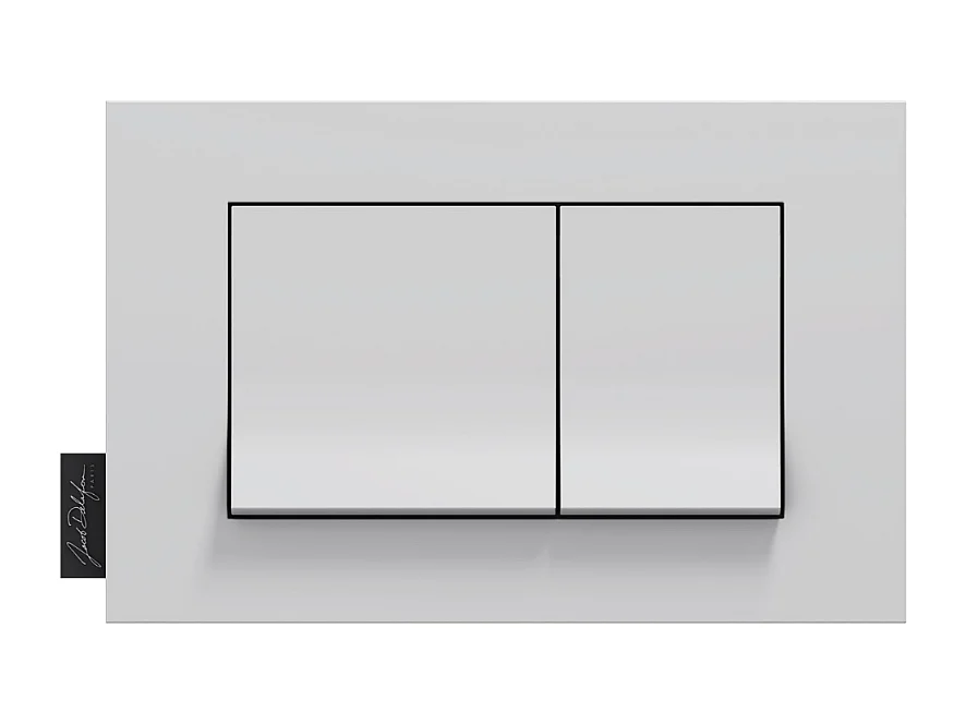 Jacob Delafon - Pack WC suspendu sans bride Struktura + abattant + plaque + bâti