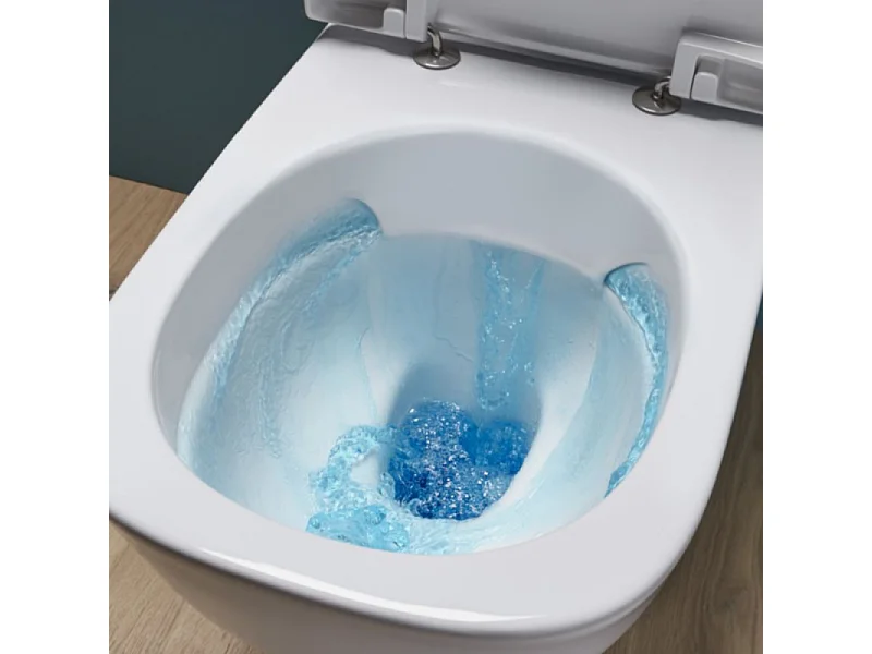 Jacob Delafon - Pack WC suspendu sans bride Struktura + abattant + plaque + bâti