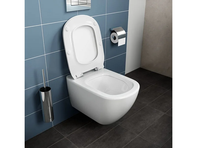 IDEAL STANDARD WC suspendu Tesi Aquablade avec abattant