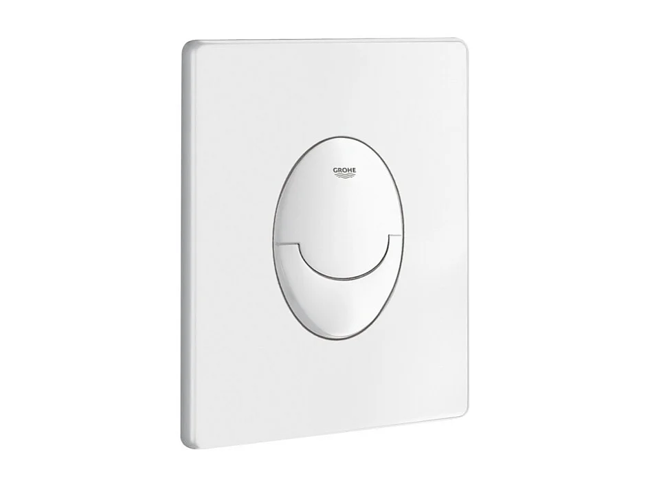 Grohe Pack WC suspendu sans bride Bau Ceramic avec abattant, bâti support WC Grohe Rapid SL Project et plaque de commande Start