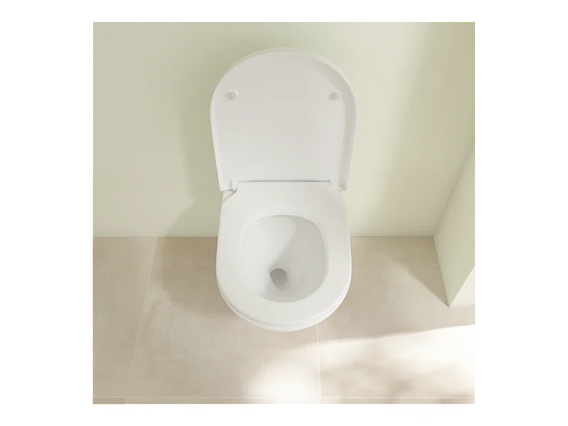 Combipack modèle suspendu VILEROY ET BOCH Subway 3.0 TwistFlush blanc