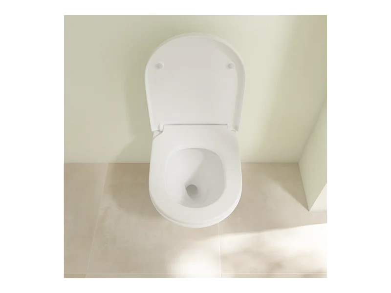 Combipack modèle suspendu VILEROY ET BOCH Subway 3.0 TwistFlush blanc