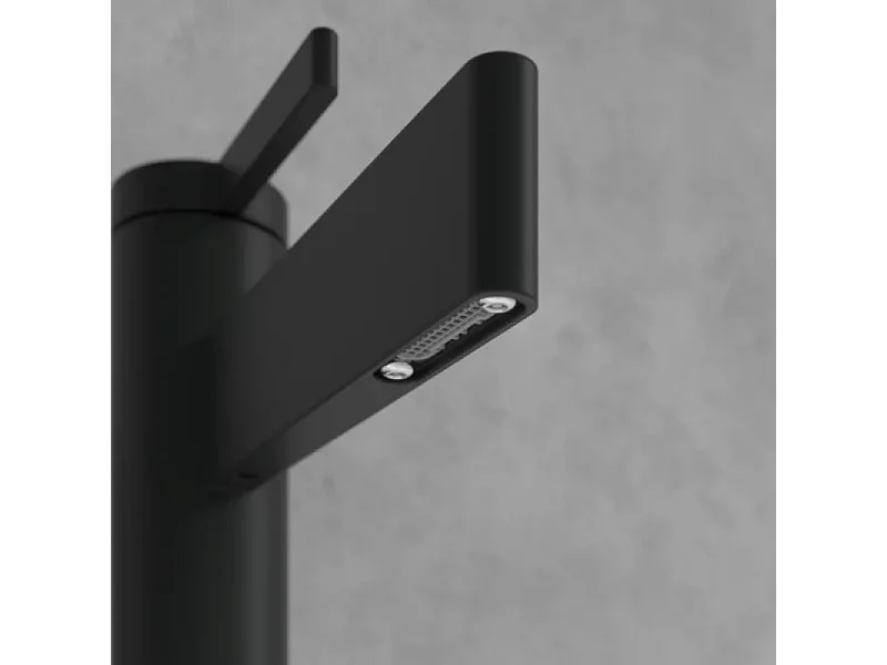 Mitigeur lavabo droit VILLEROY ET BOCH Dawn sans tirette Noir mat