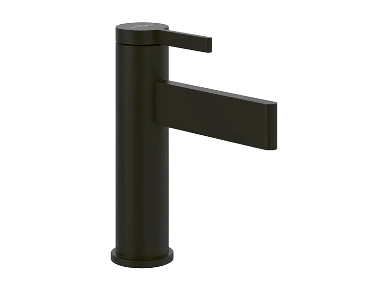 Mitigeur lavabo droit VILLEROY ET BOCH Dawn sans tirette Noir mat