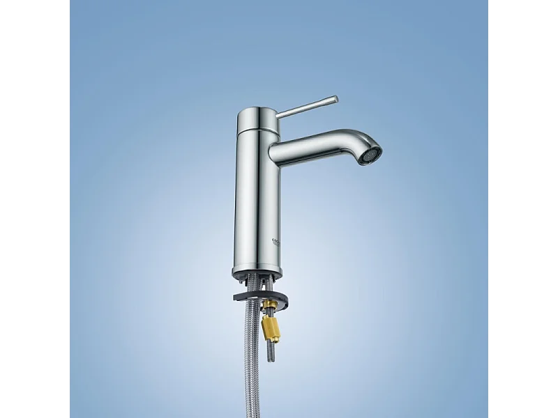 Lot de 2 mitigeurs lavabo GROHE Essence AquaGuide S sans vidage