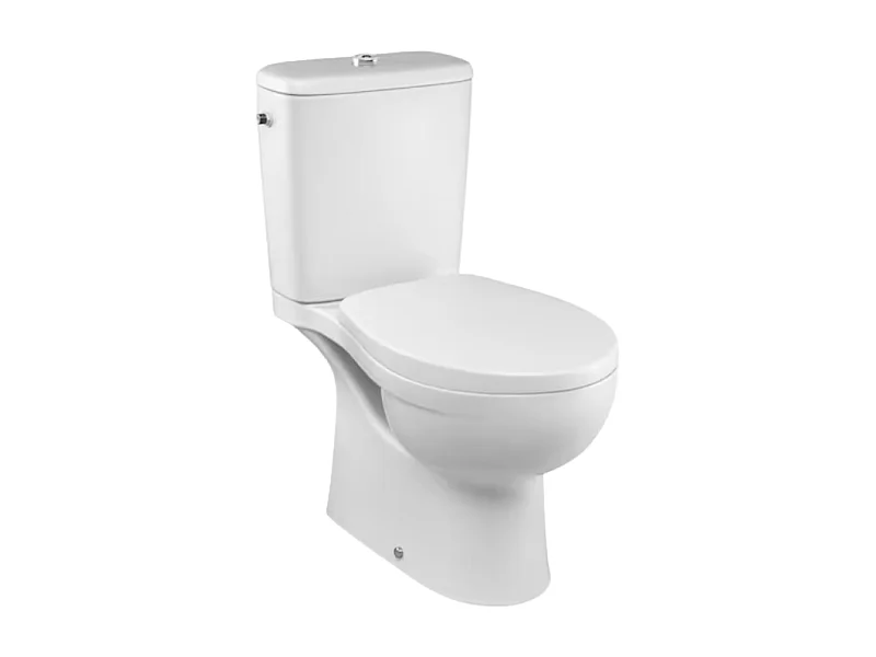 WC à poser sans bride sortie horizontale JACOB DELAFON Patio avec abattant standard