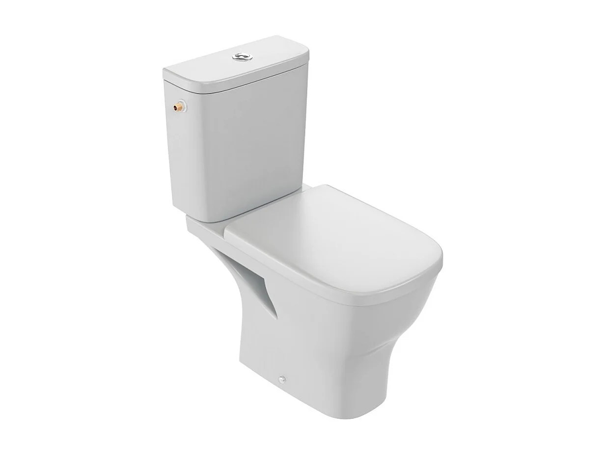 WC à poser sans bride JACOB DELAFON Struktura + abattant