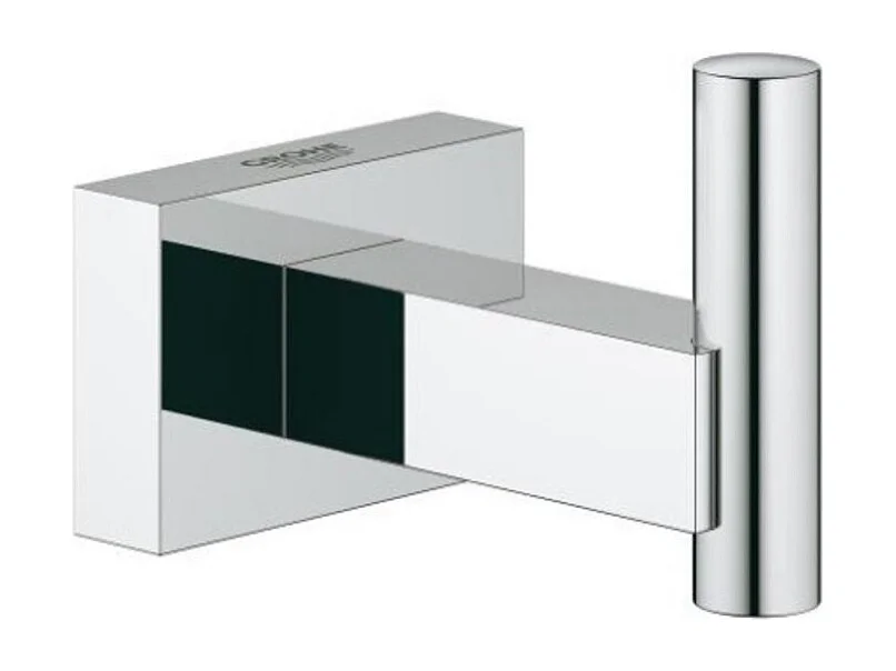 GROHE Pack WC à poser Bau Ceramic quickfix + Accessoires salle de bain Essentials Cube