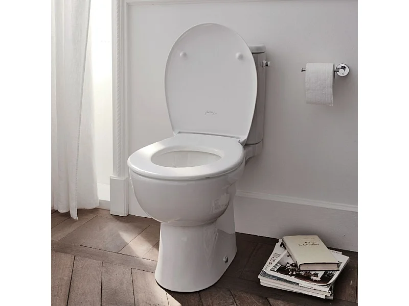 WC à poser sans bride JACOB DELAFON Gaspard + gel WC Economie d'eau