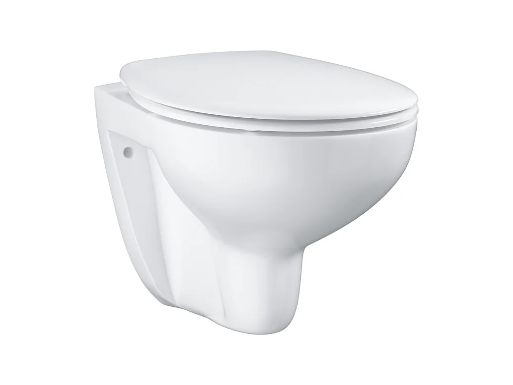 GROHE WC suspendu sans bride Bau Ceramic avec abattant