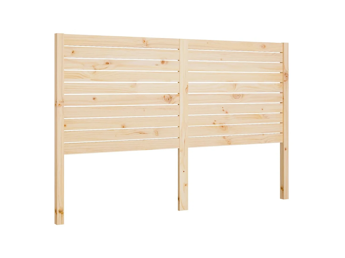 Hoofdbord 126x4x100 cm Massief grenenhout