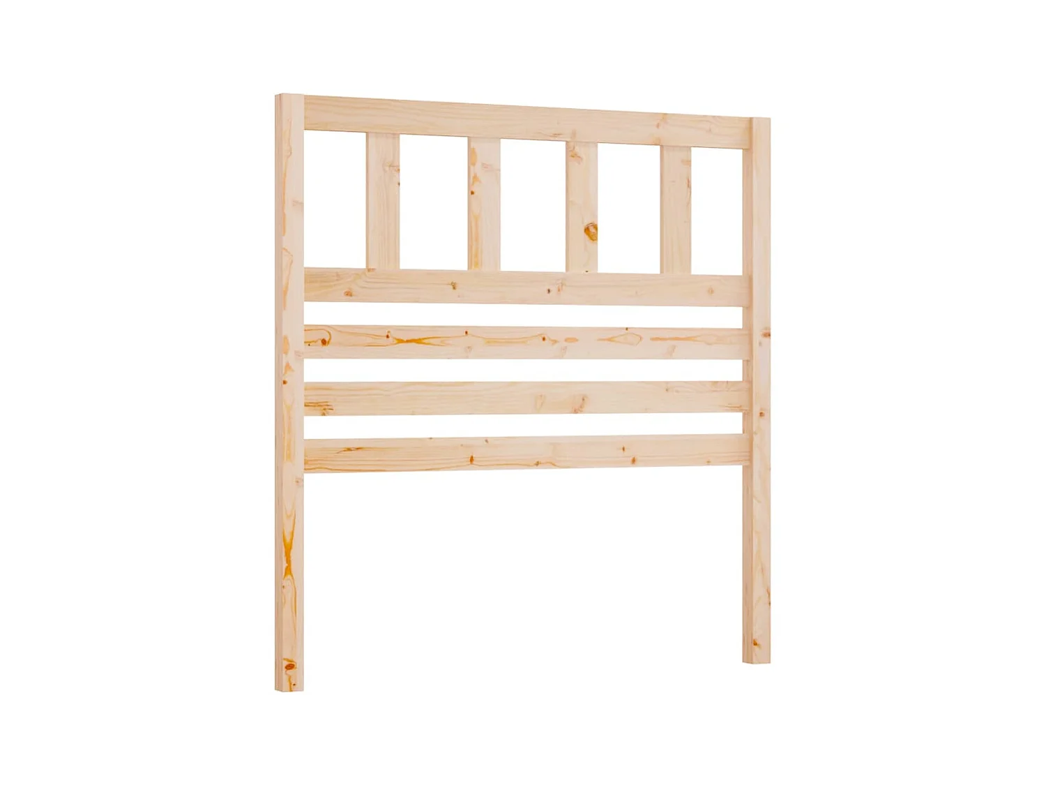 Kopfteil 96x4x100 cm Massives Kiefernholz