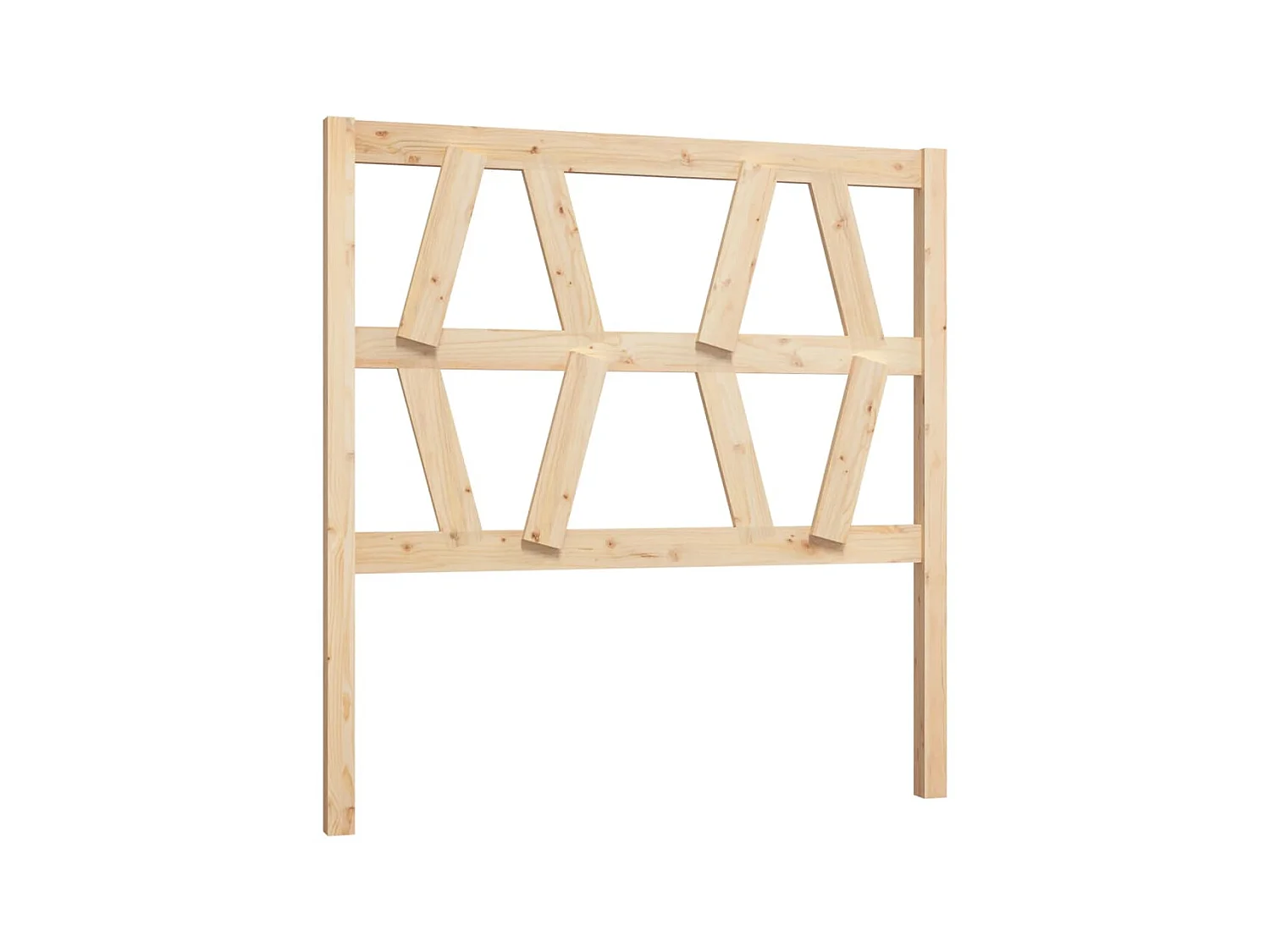 Tête de lit 106x4x100 cm Bois massif de pin