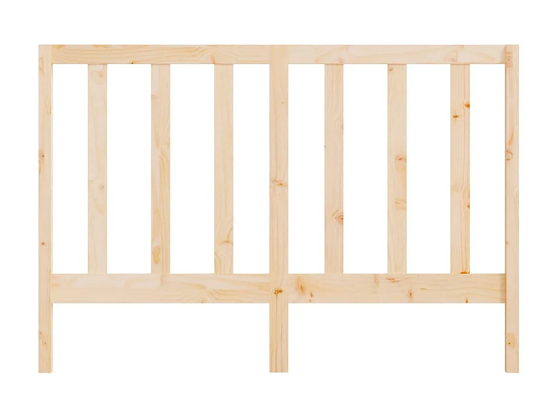 Tête de lit 126x4x100 cm Bois massif de pin