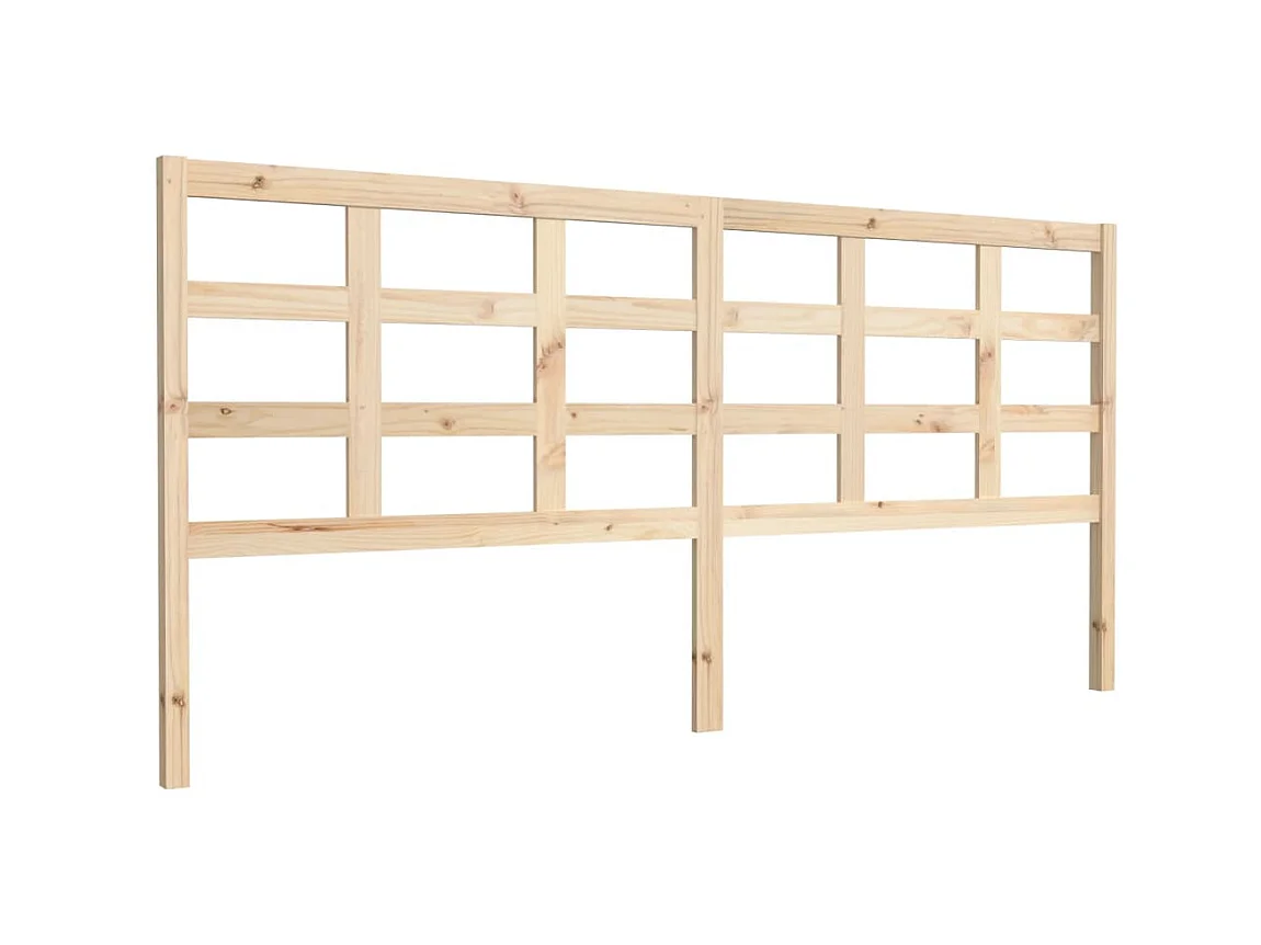 Kopfteil 205,5x4x100 cm Massives Kiefernholz