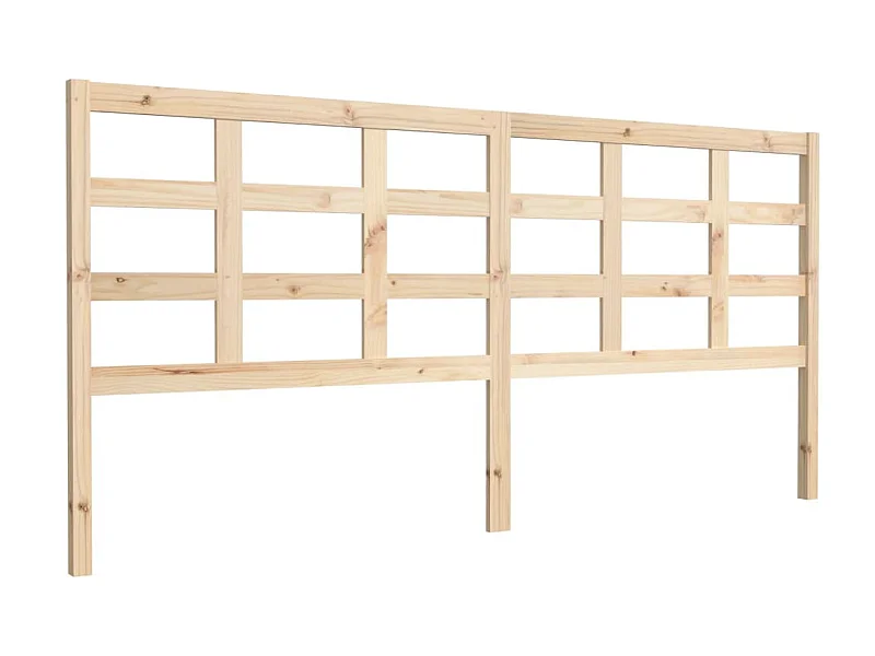 Kopfteil 205,5x4x100 cm Massives Kiefernholz