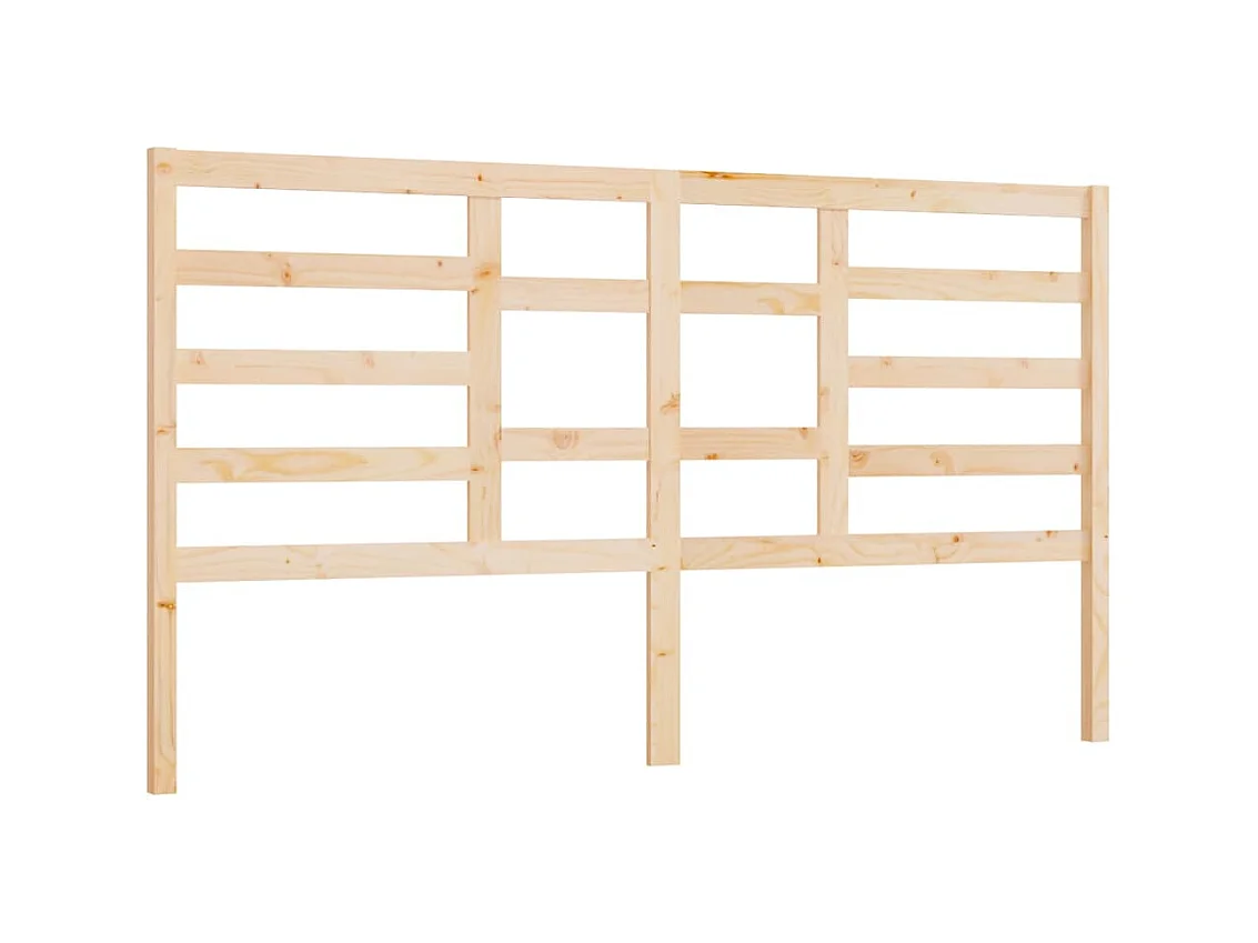 Kopfteil 206x4x104 cm Massives Kiefernholz