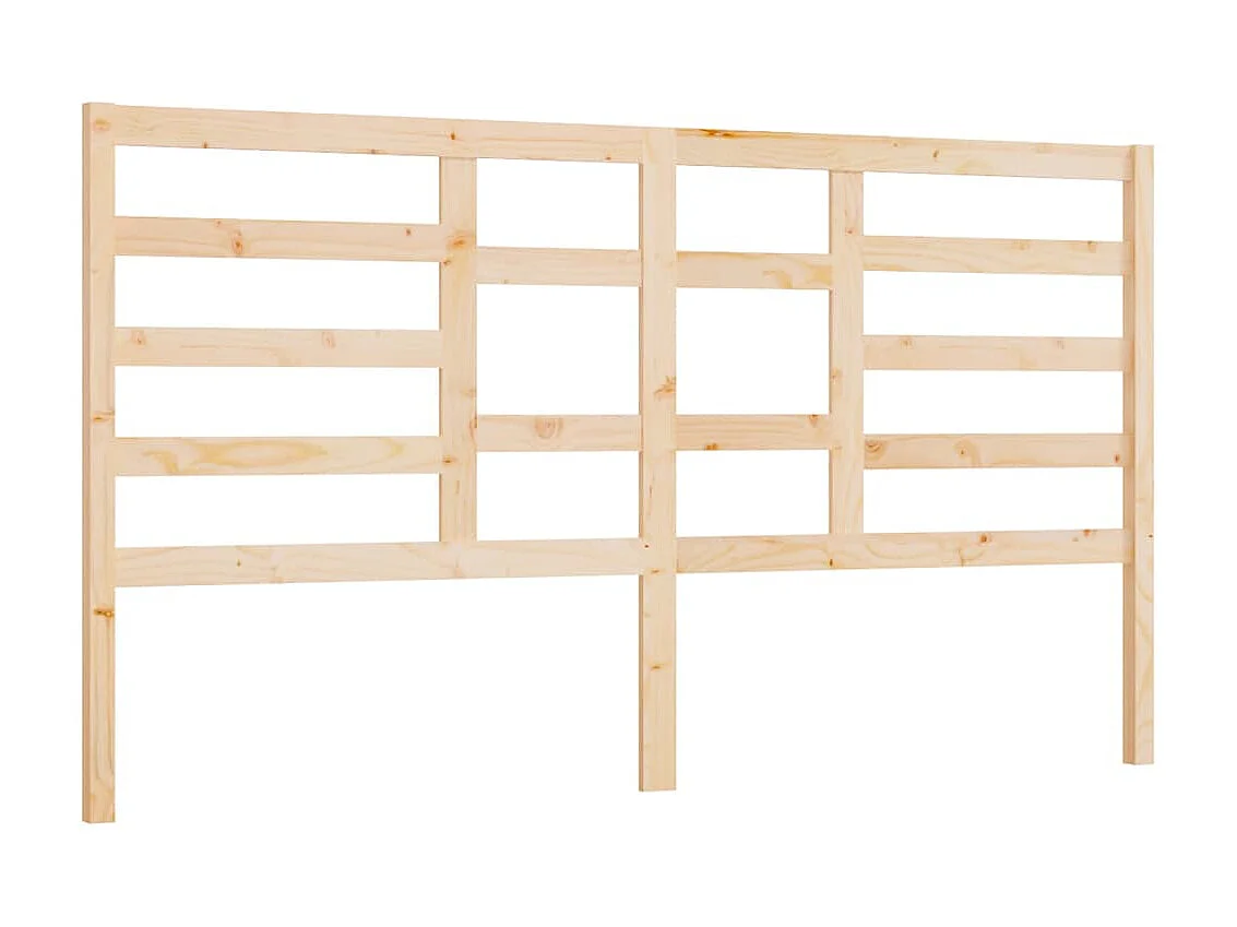 Tête de lit 206x4x104 cm Bois massif de pin
