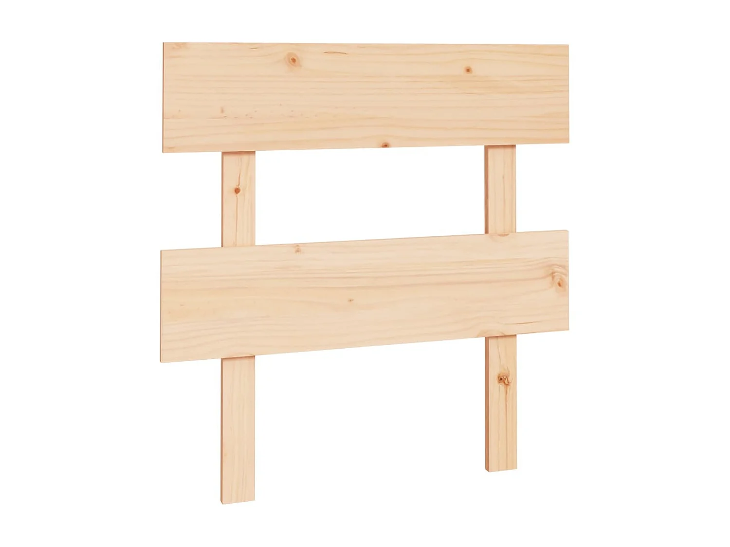 Testiera 93,5x3x81 cm Legno di pino massiccio