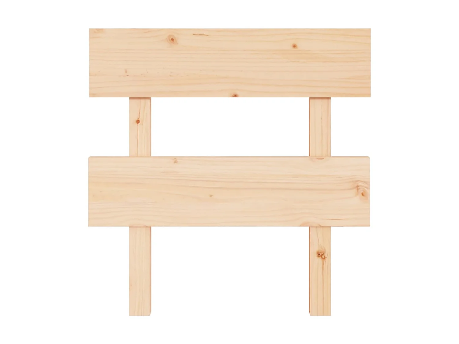 Testiera 93,5x3x81 cm Legno di pino massiccio