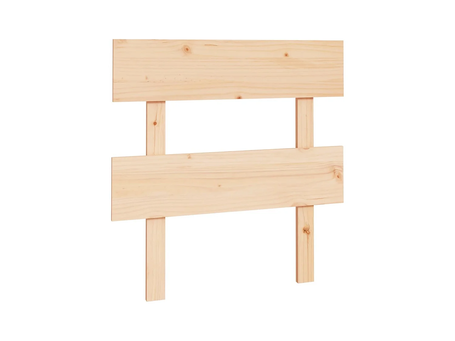 Testiera 93,5x3x81 cm Legno di pino massiccio