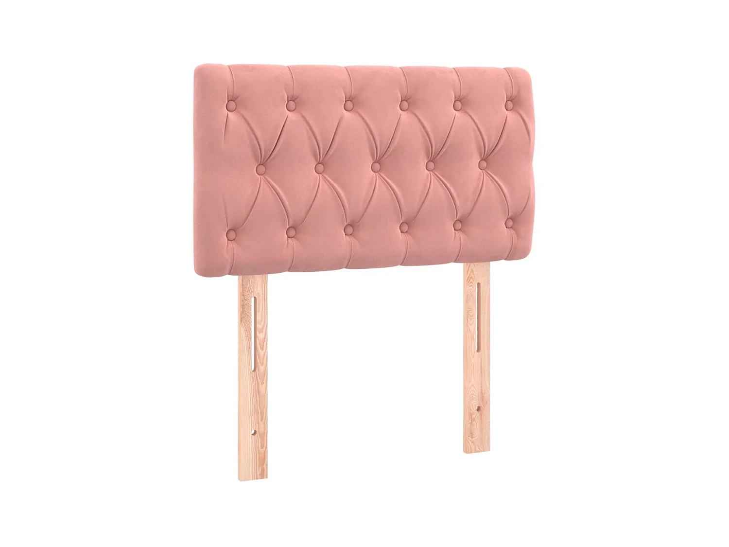 Tête de lit Rose 80x7x78/88 cm Velours