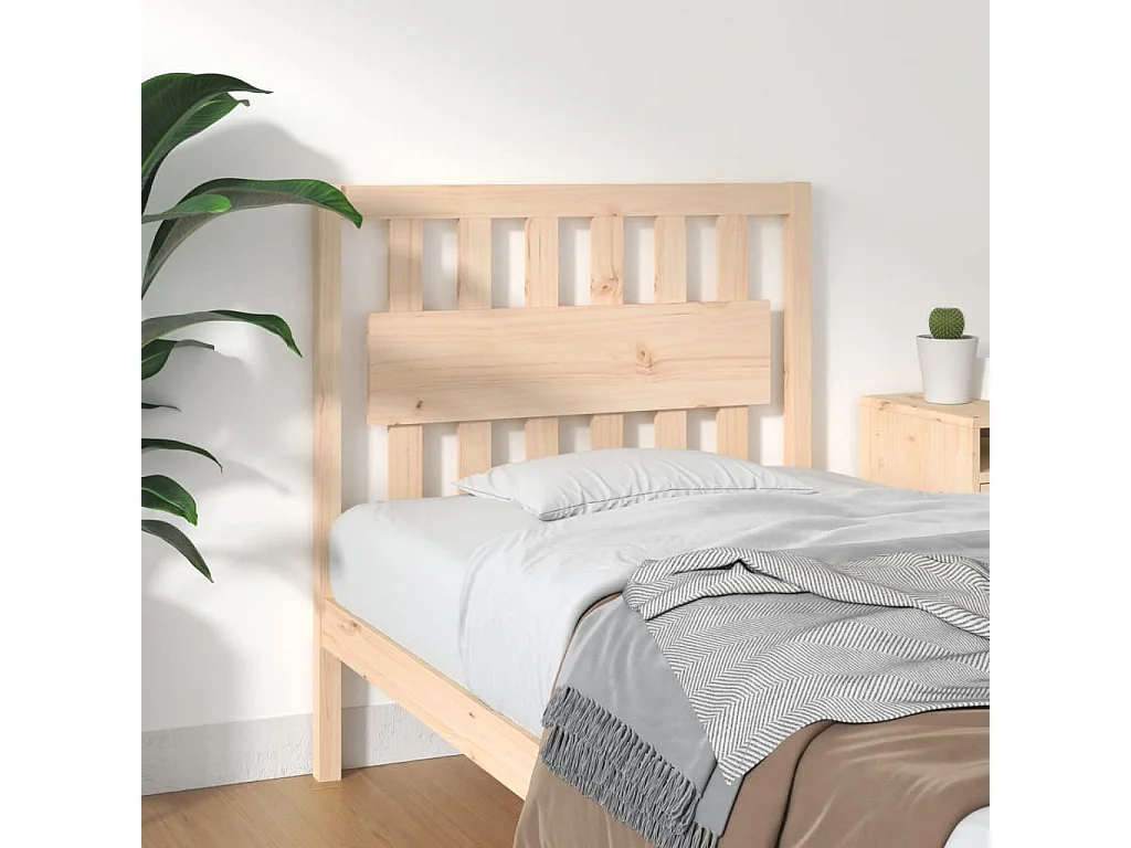 Cabecero 95,5x4x100 cm Madera maciza de pino