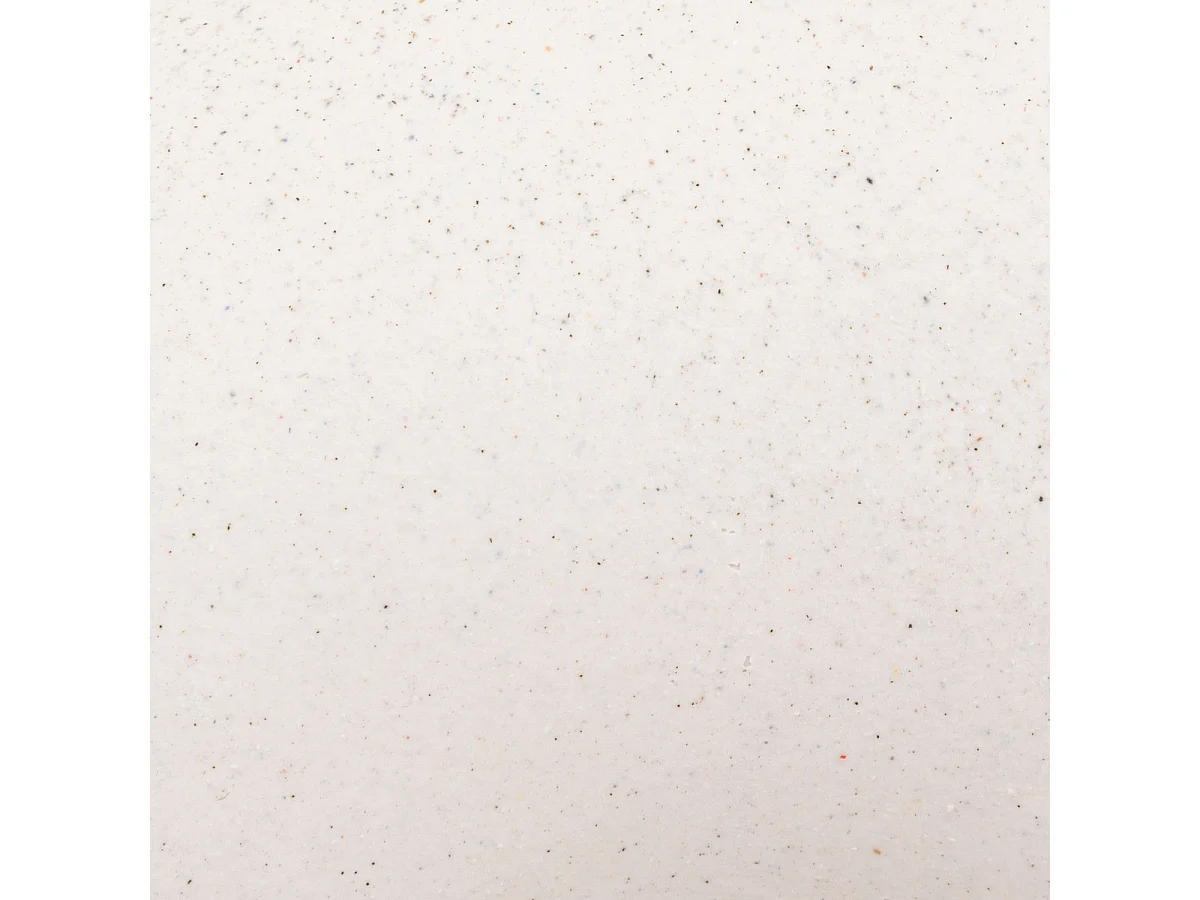 Vase Blanc forme organique en céramique sablée