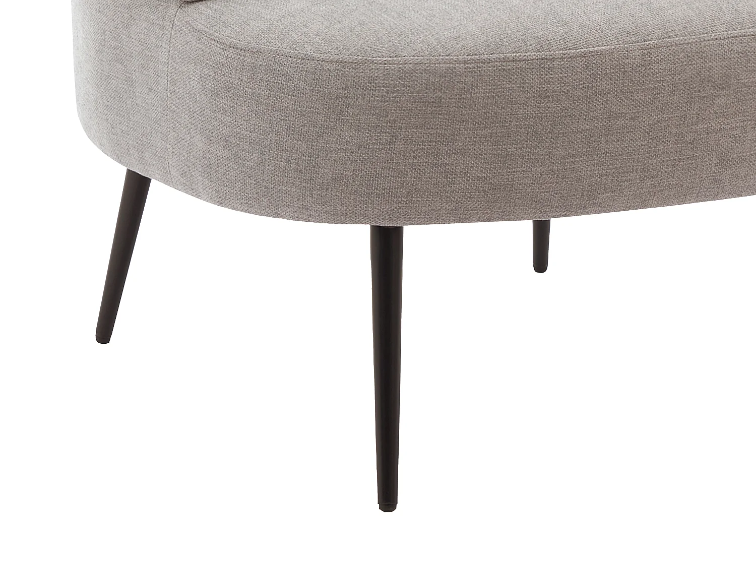 Sessel - Stoff - Grau - CAMEDO