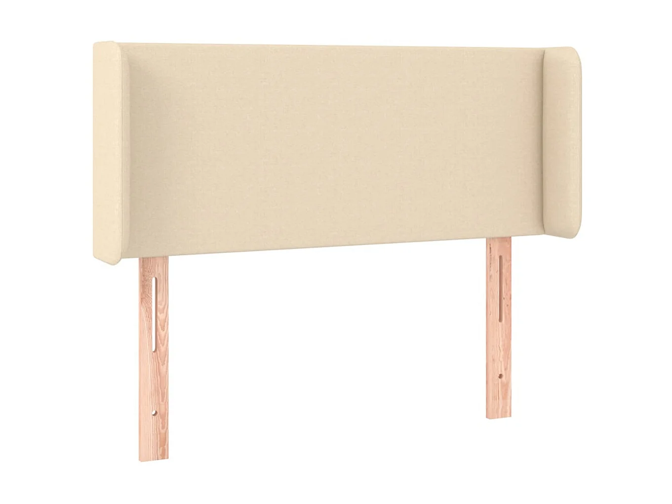 LED-Kopfteil Creme 103x16x78/88 cm Stoff