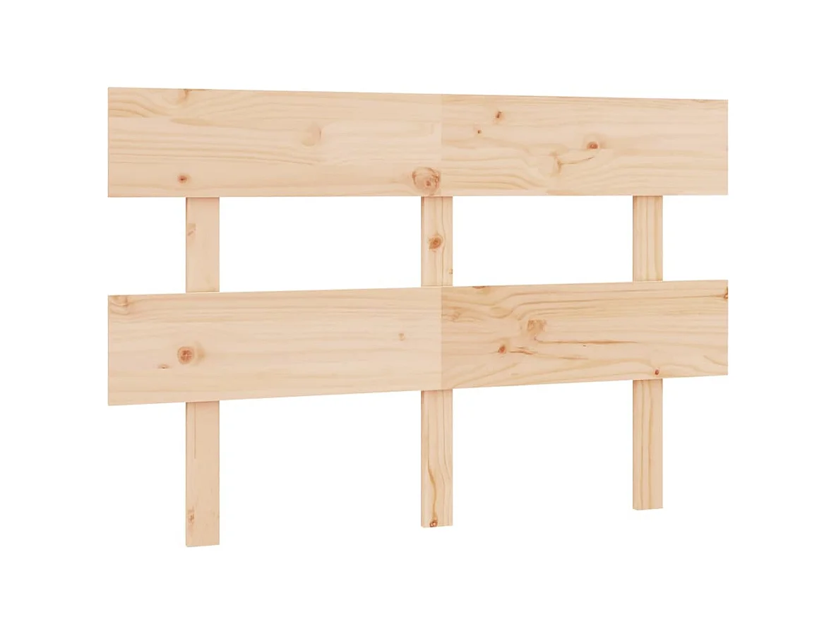 Hoofdbord 124x3x81 cm Massief grenenhout
