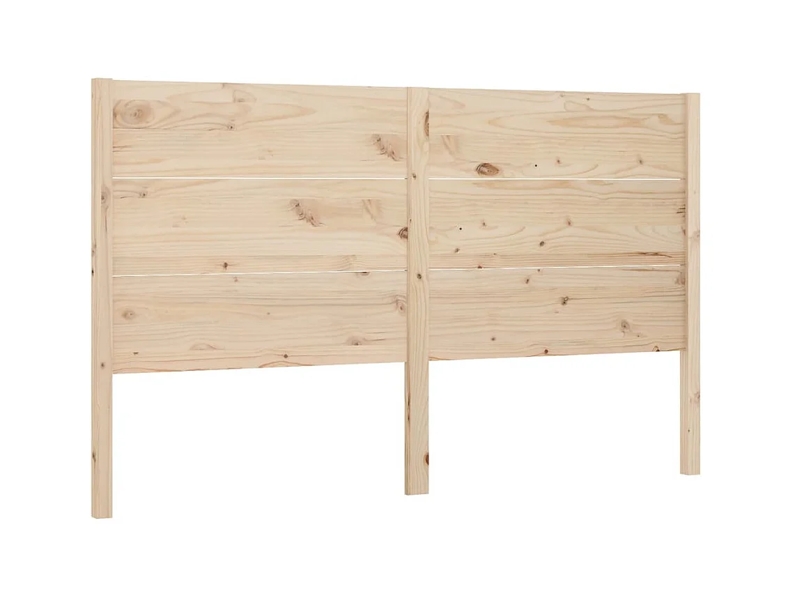 Testiera 166x4x100 cm Legno di pino massiccio