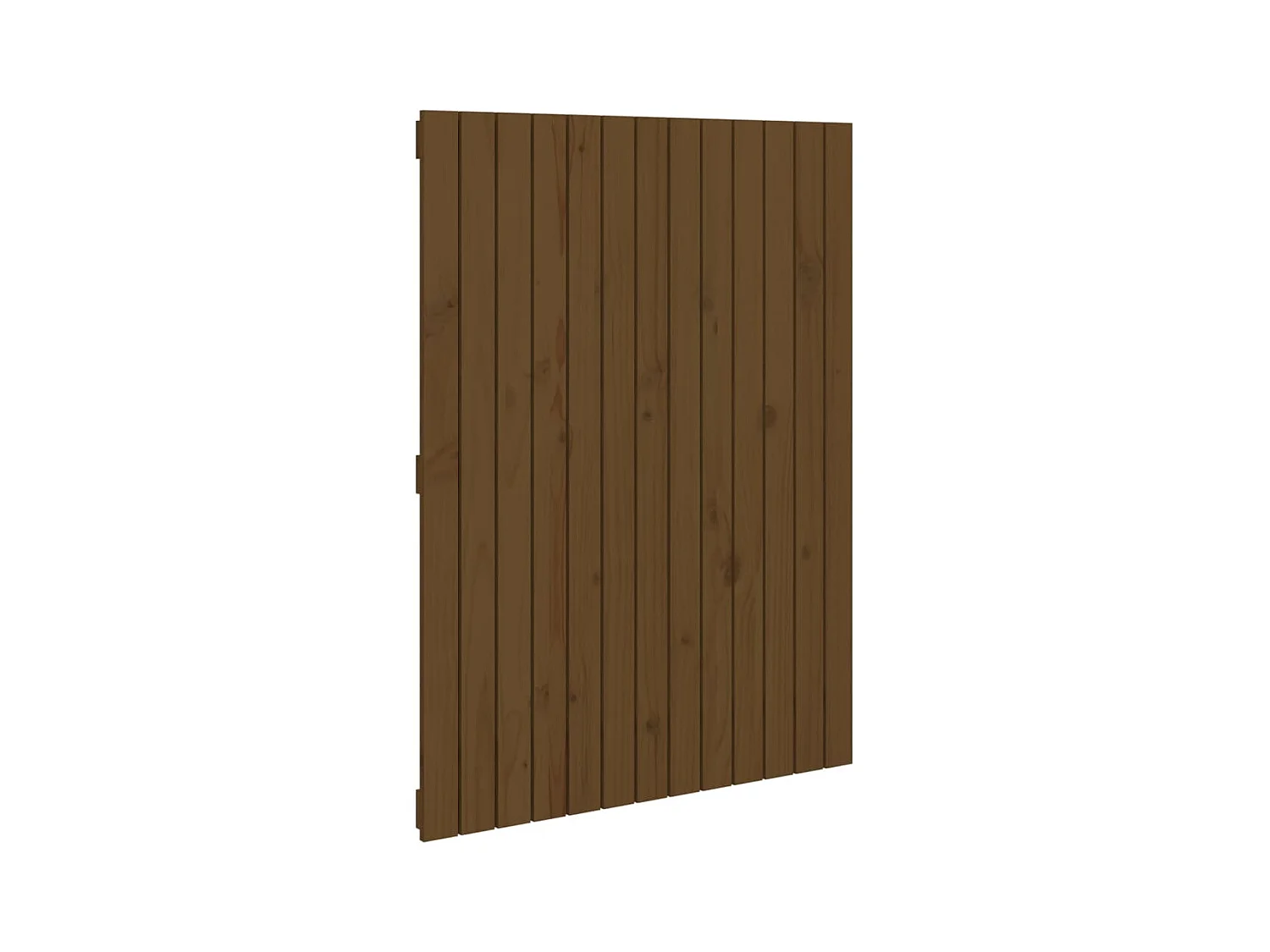 Testiera a muro Marrone miele 82,5x3x110 cm Legno di pino massiccio